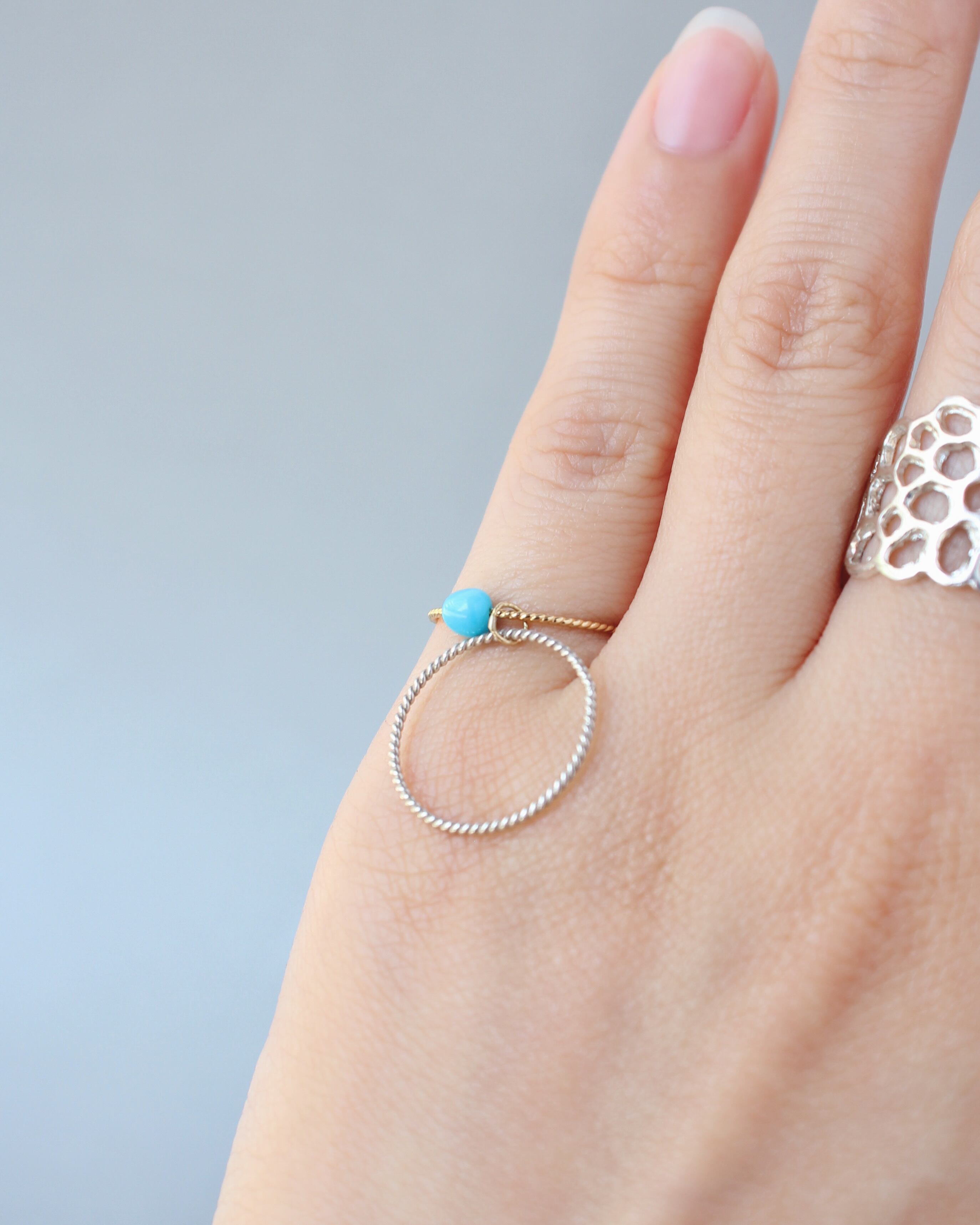 O ring ターコイズ