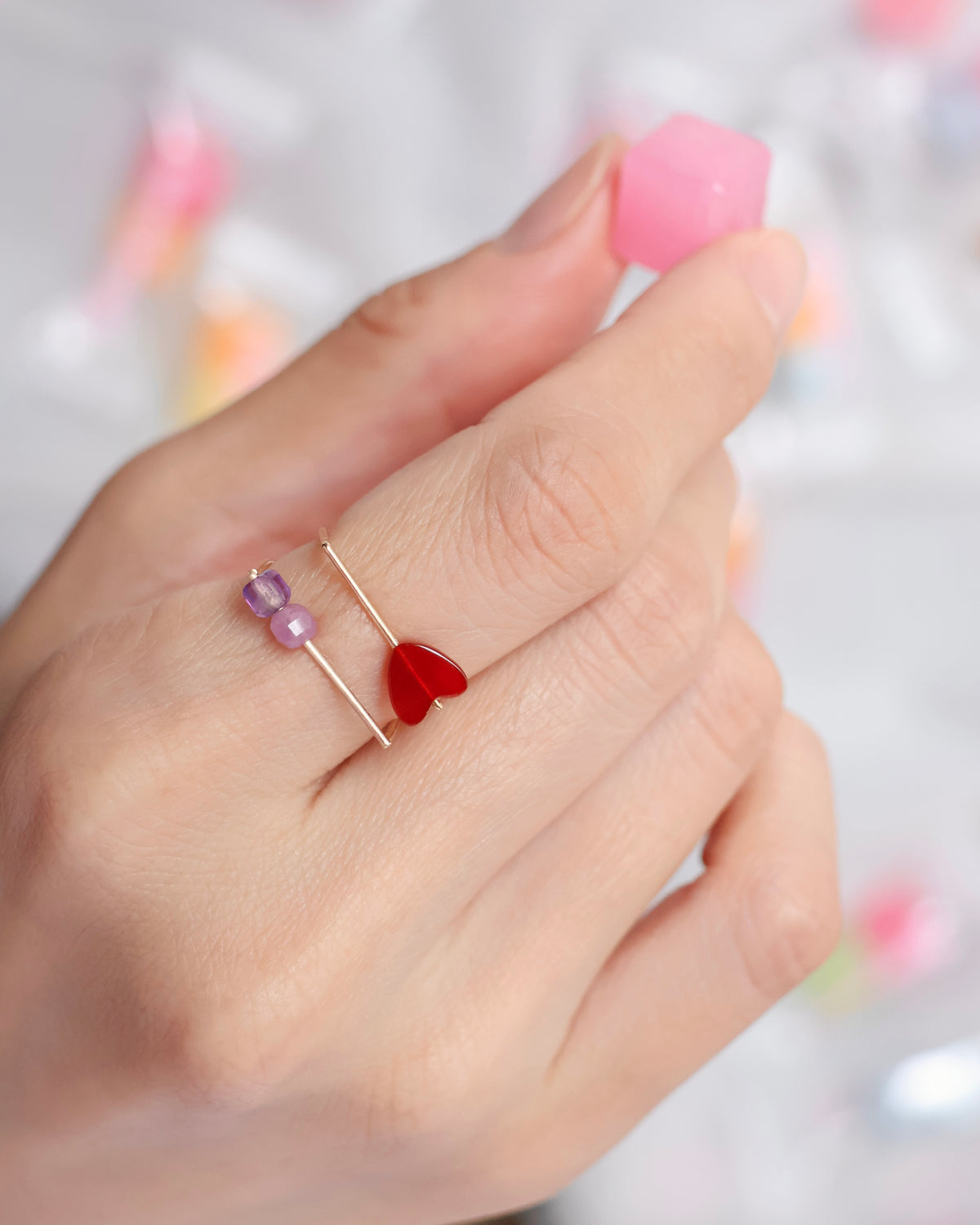 【2026年10月限定】D ring “mix candy”