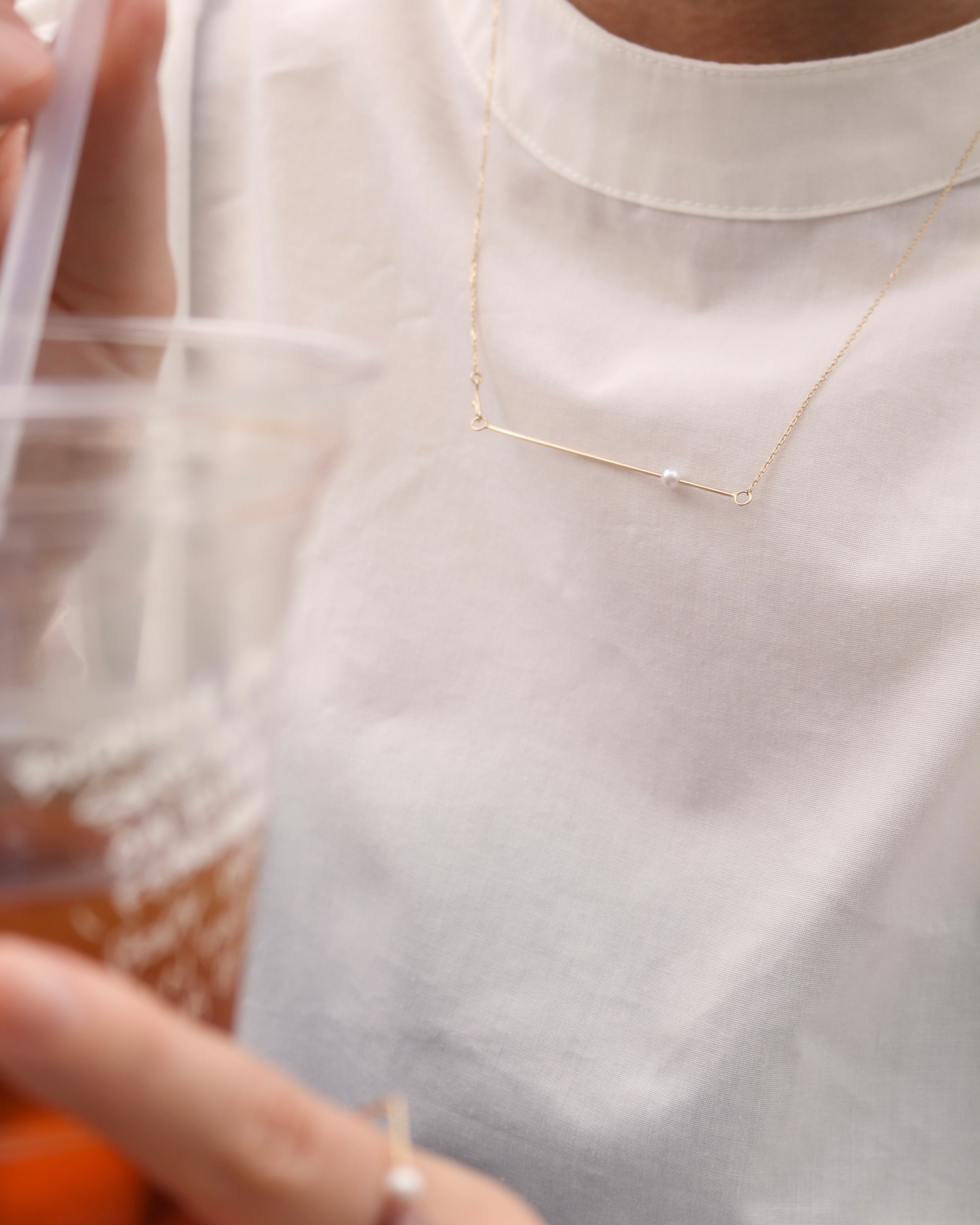 D necklace “人魚の涙”