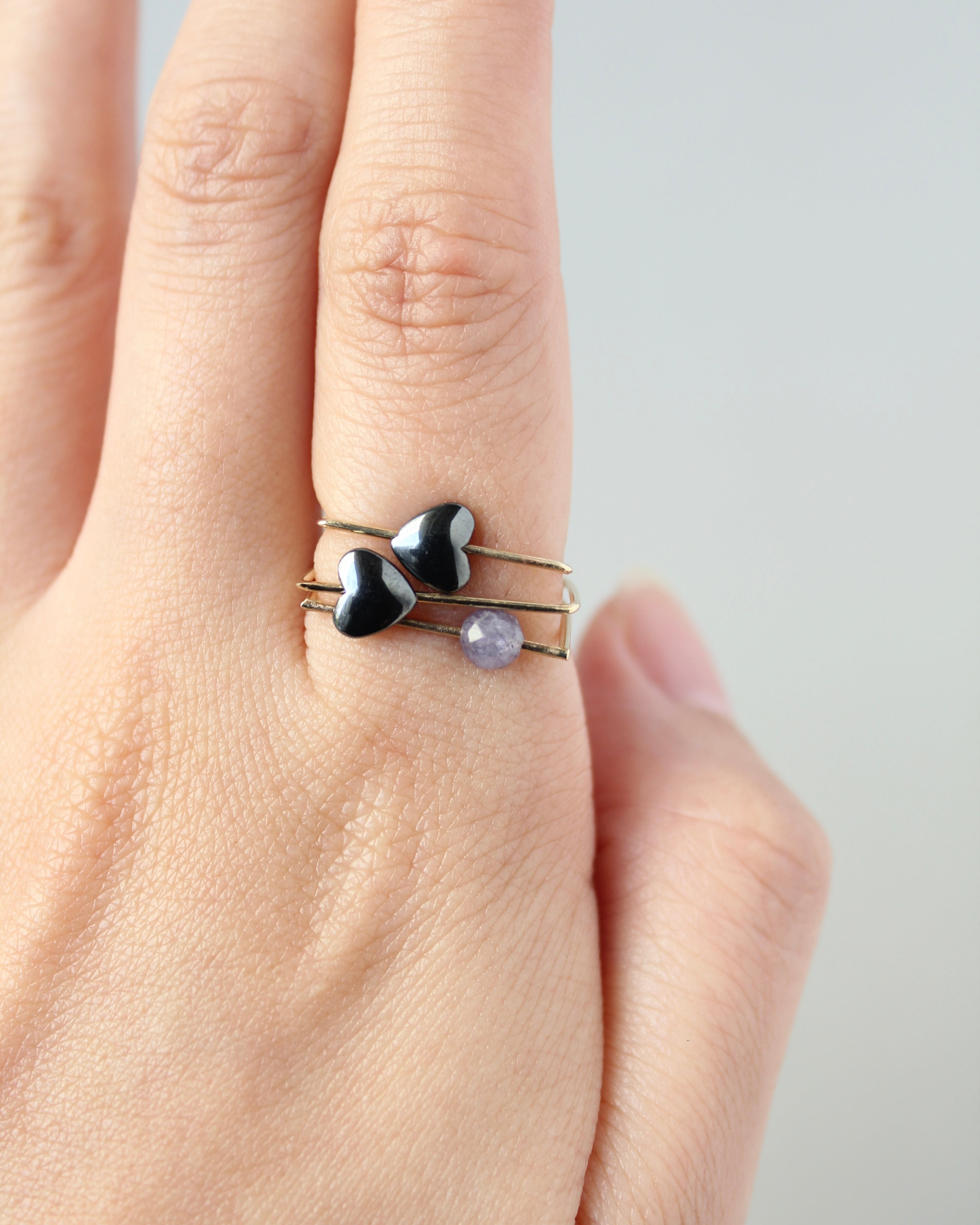 D ring "BLACK LADY"