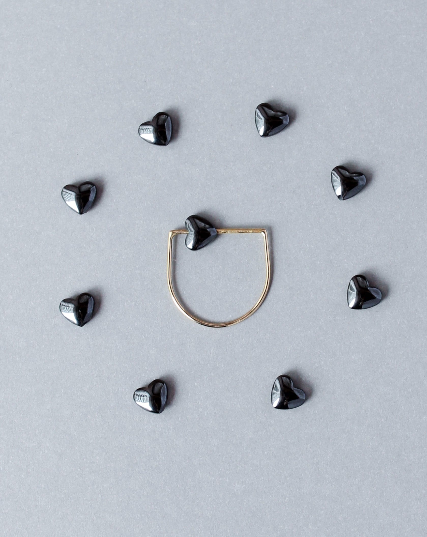 D ring "BLACK LADY"
