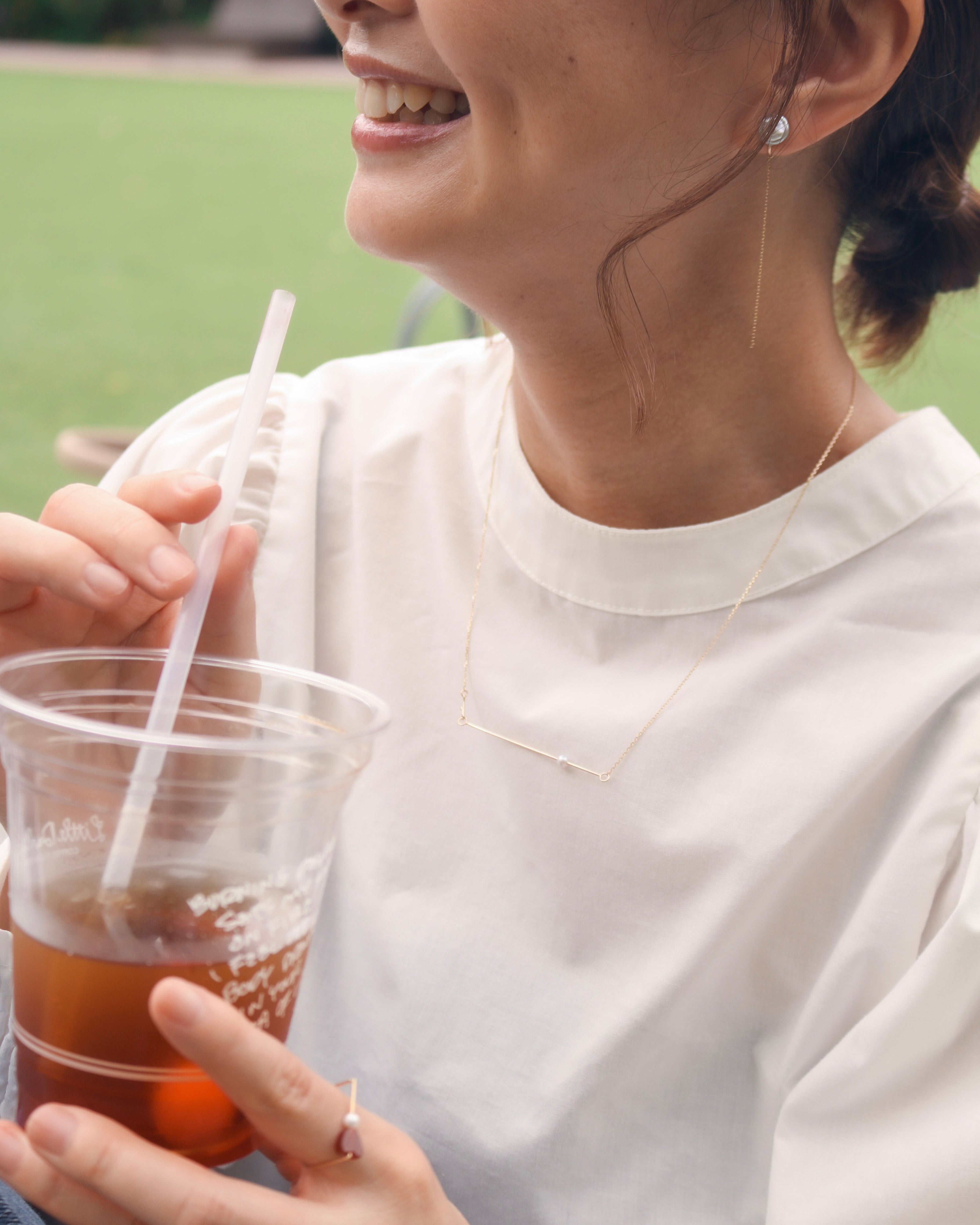 D necklace “人魚の涙”