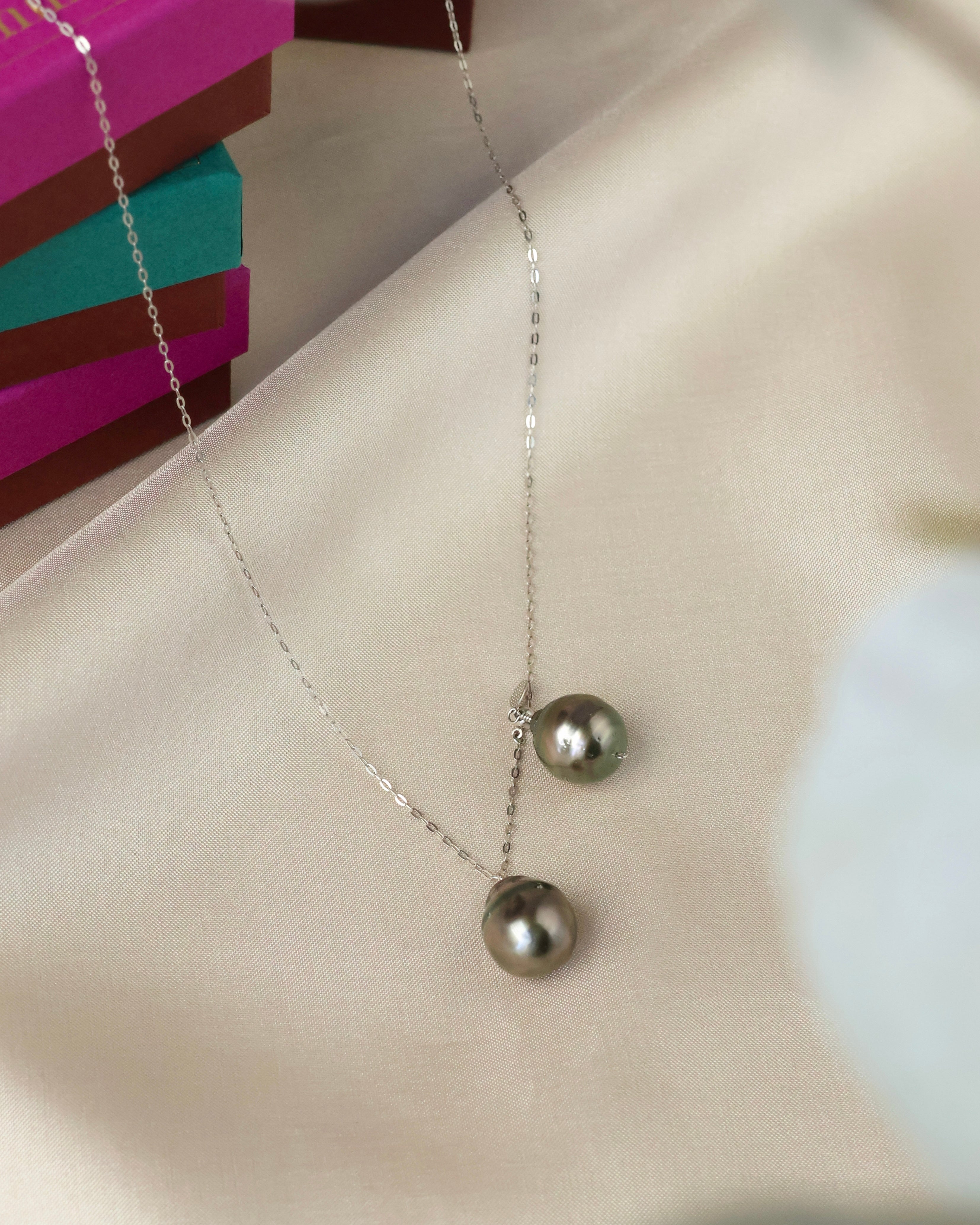 “私の庭” 雪の夜