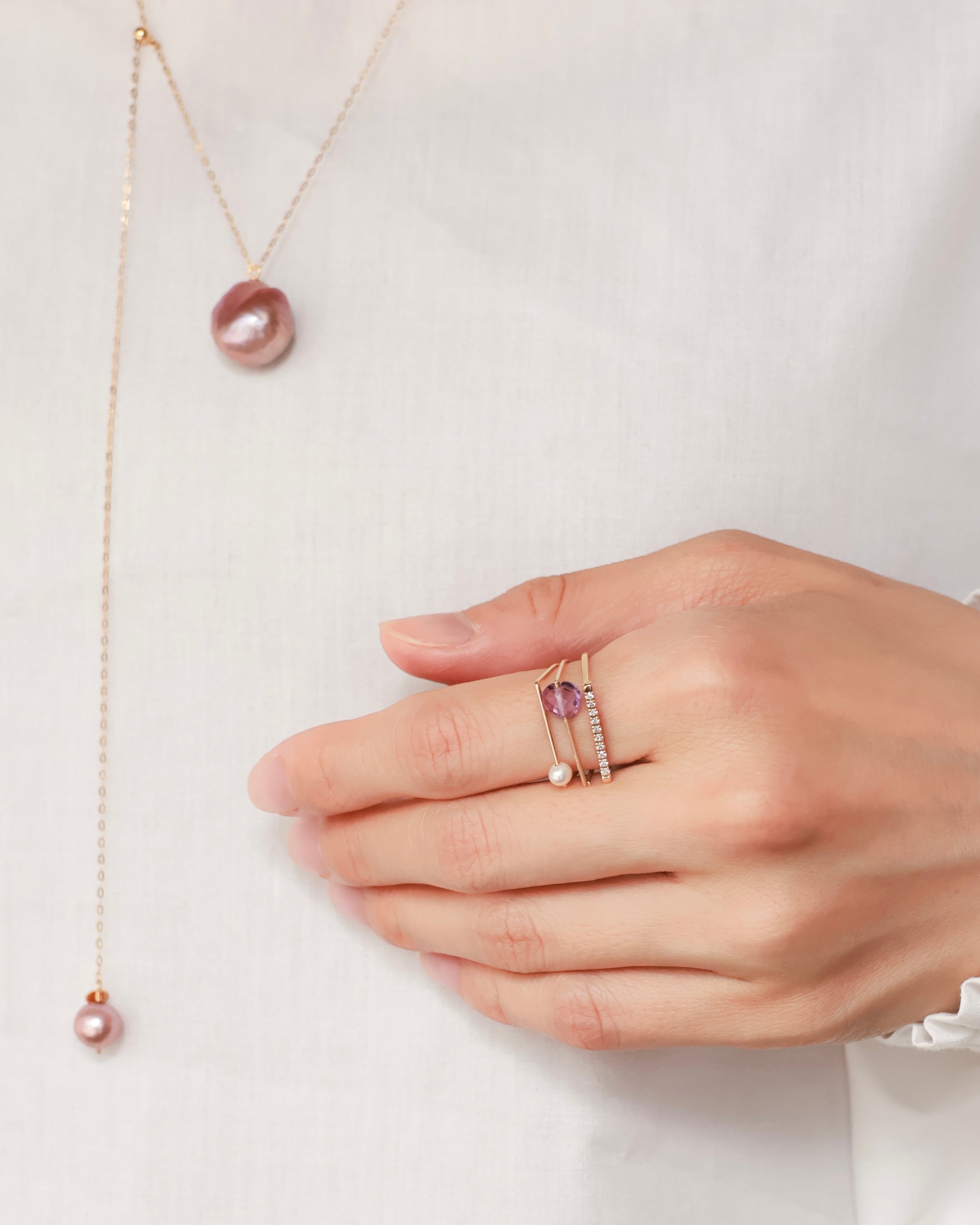 【2025年5月限定】K18 D ring “KIKI”
